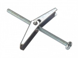 Forgefix Plasterboard Spring Toggle M3 x 50 Bag 10 £1.99